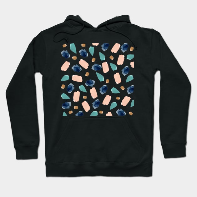 Terrazzo Hoodie by summer-sun-art